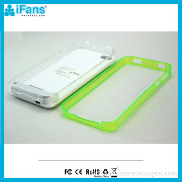 High Quality 2400 mAh Protective Battery Case For iPhone 4 MFI Approved